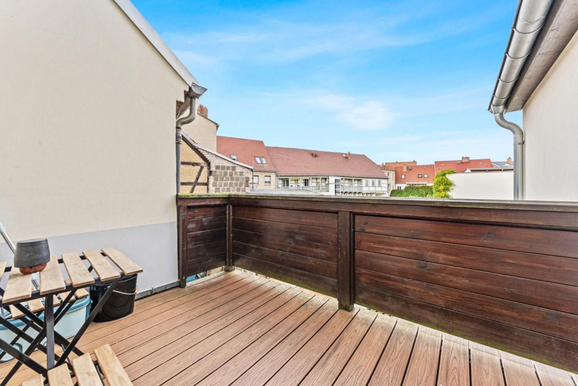 Cosy Apartment With Balcony And Fireplace Jüterbog Exteriér fotografie